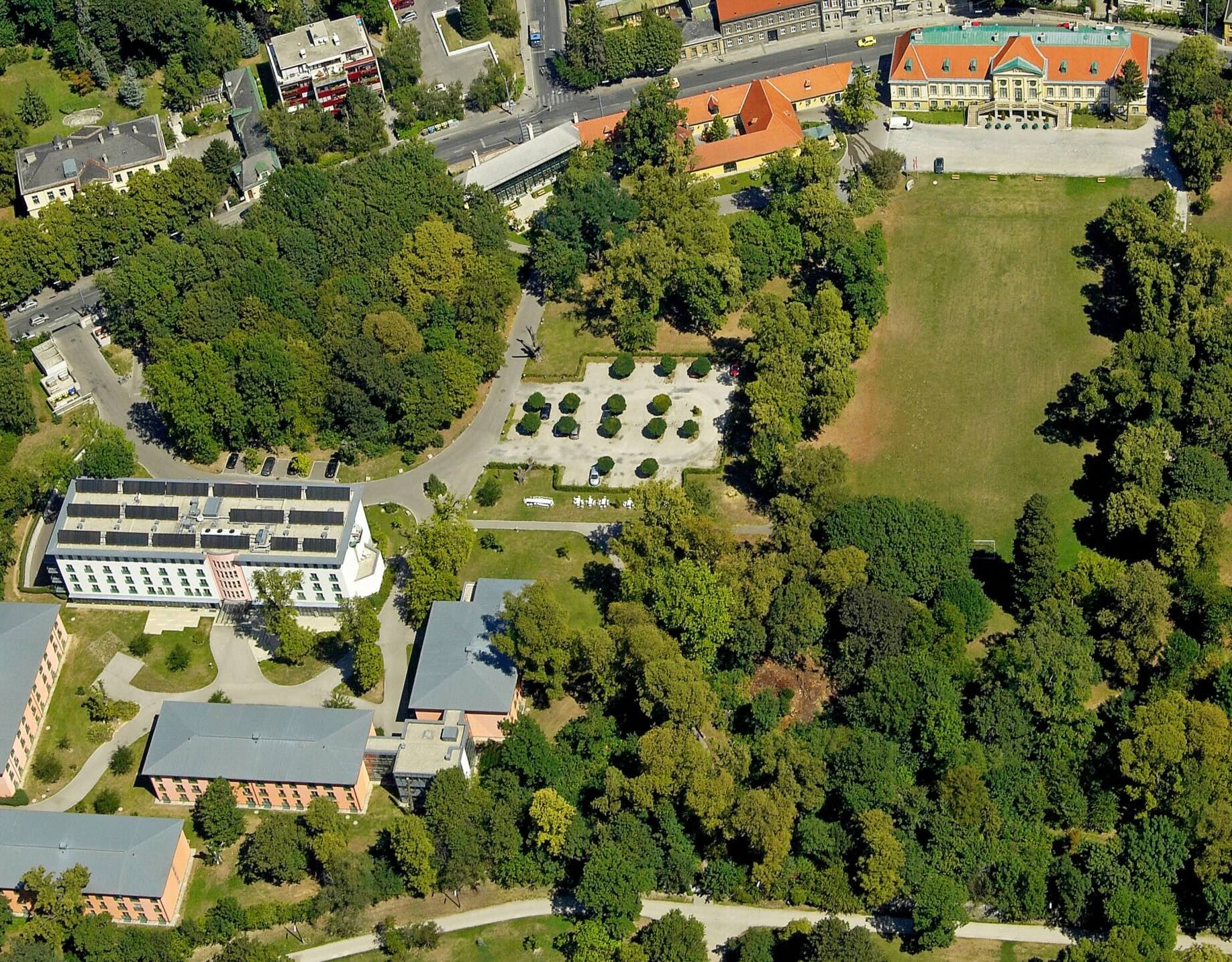 Europahaus Wien – Areal von oben