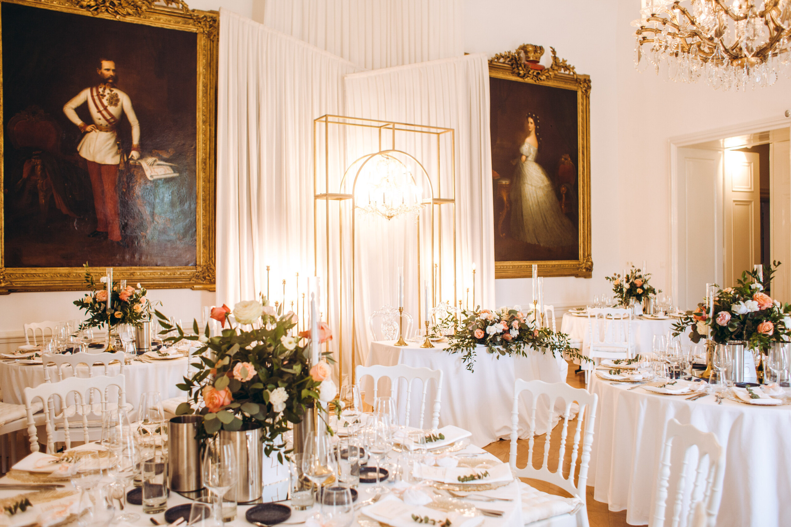 Europahaus Wien Schloss-Miller-Aichholz Festsaal Hochzeit