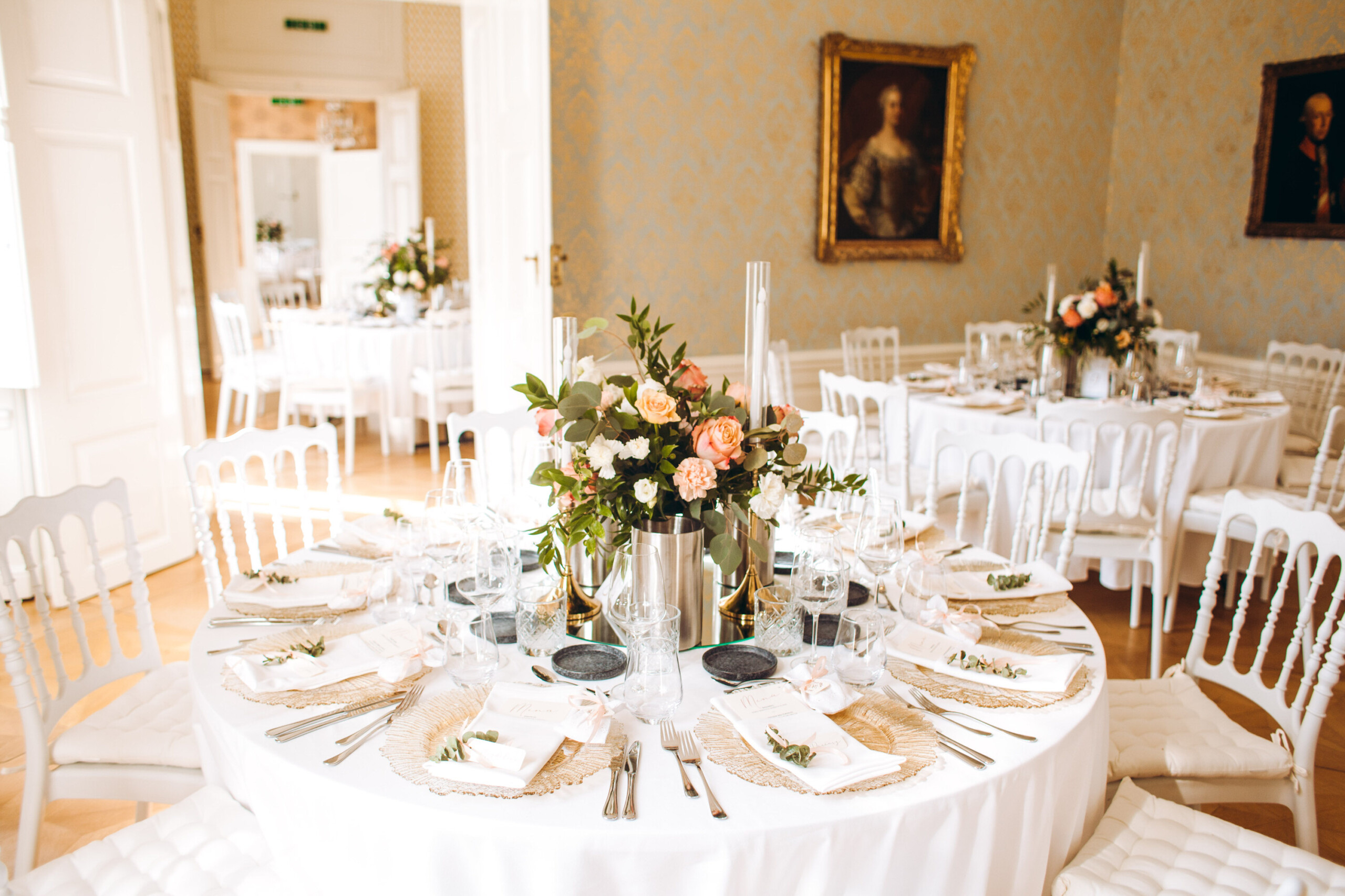 Europahaus Wien Schloss-Miller-Aichholz Theresienzimmer Hochzeit