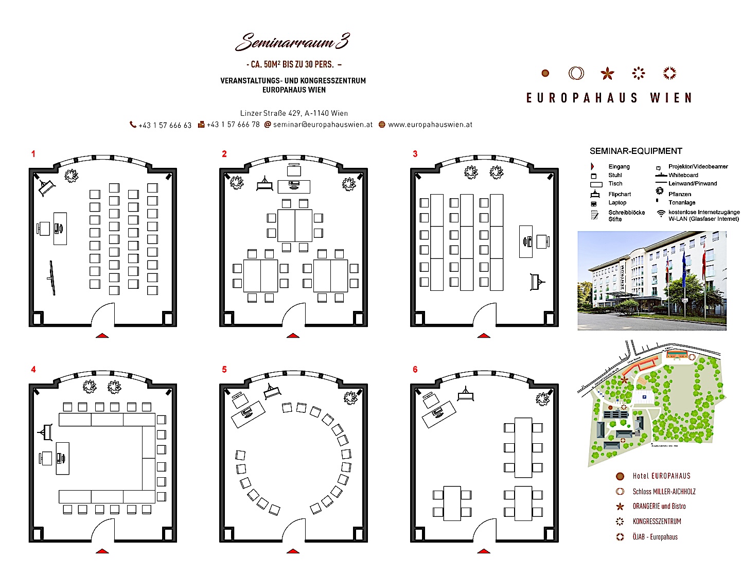 Seminarraum 3 Plan