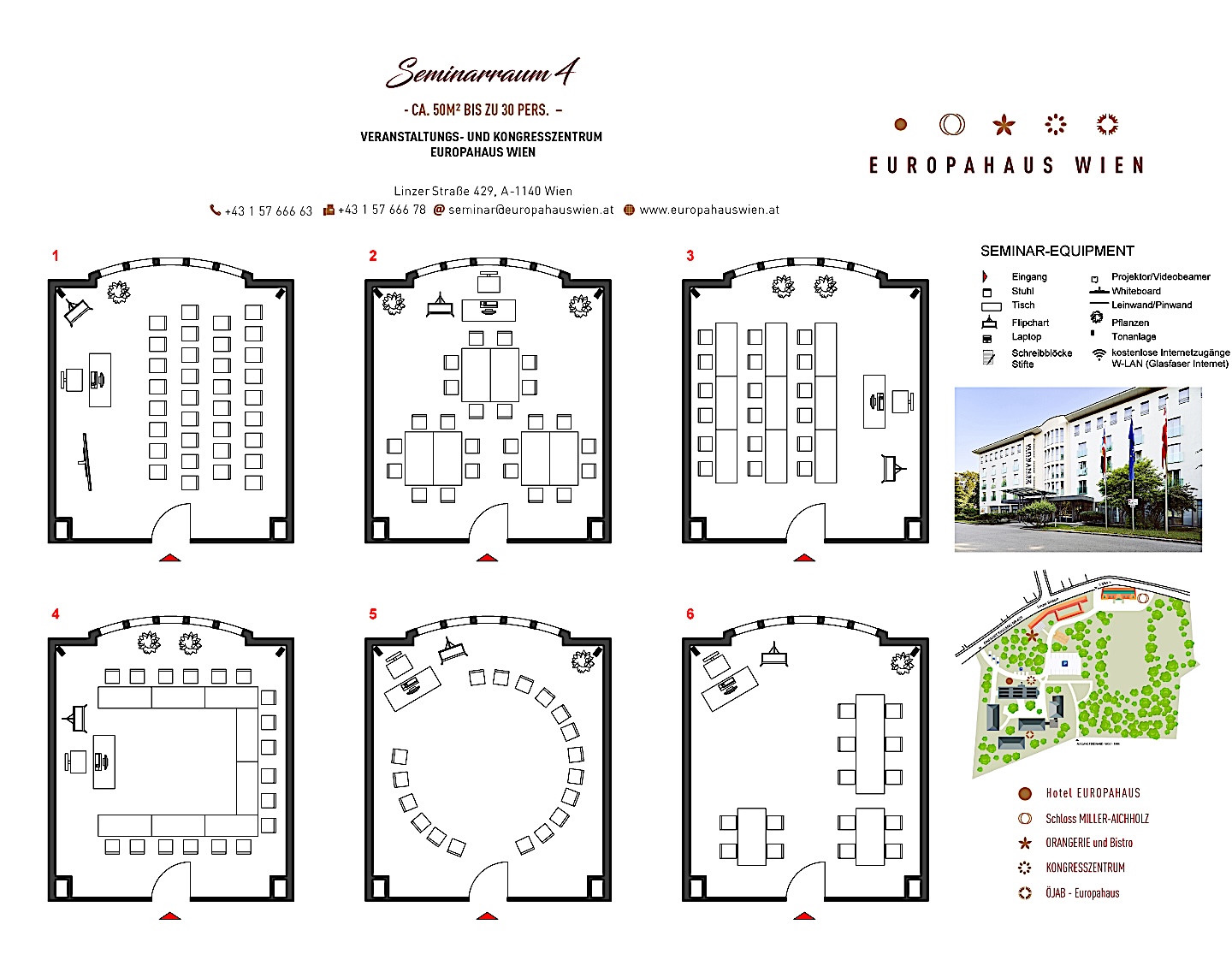 Seminarraum 4 Plan